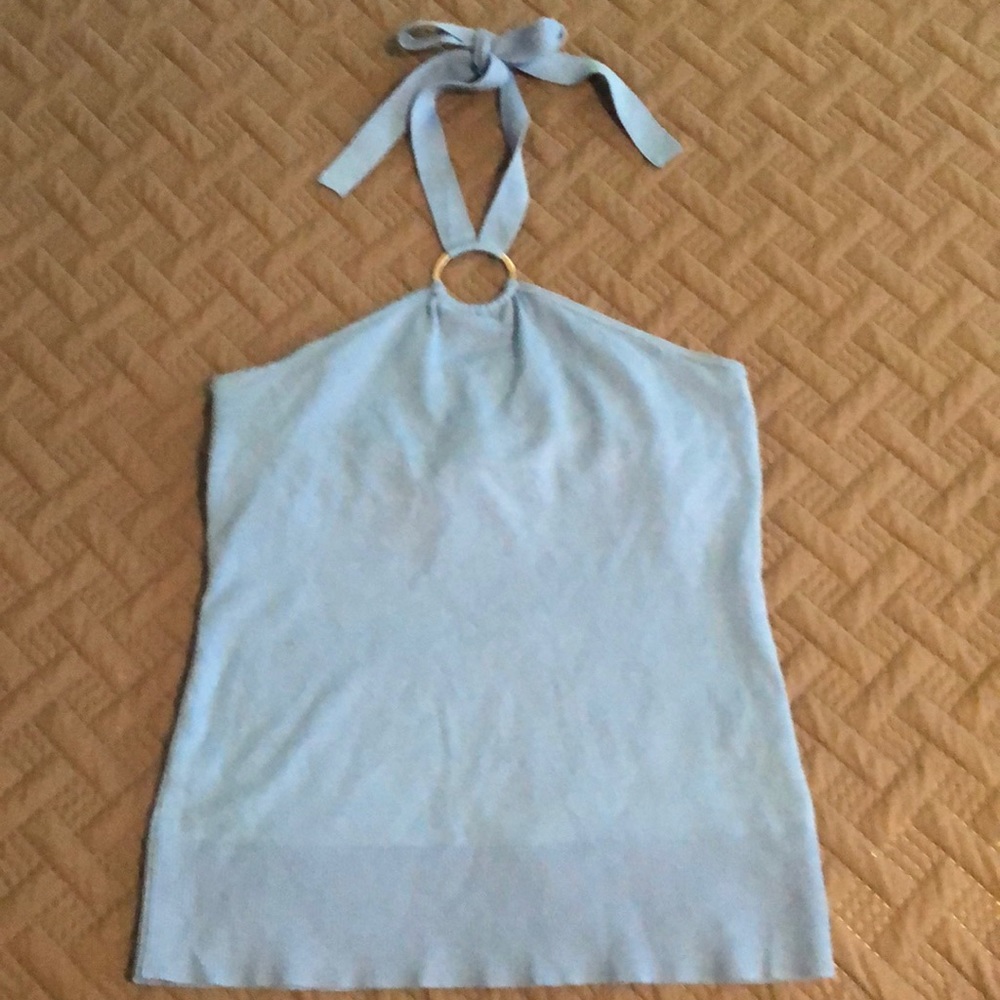 Halter sweater top